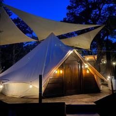 Secluded Bell Tent Nestled in the Pines in Duchesne, Utah