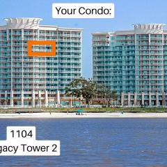 Beachview Condo at Legacy Tower 2 -1104 - fully furnished 2 bedroom 2 bath