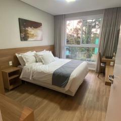 Flat NOVO com Piscina Aquecida e Sauna