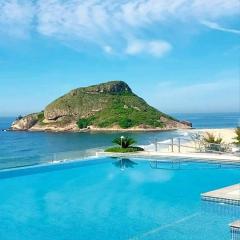 Apartamento sereno e aconchegante no Recreio dos Bandeirantes