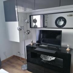 Foux d'Allos, studio de 27m2 en centre-ville, plein sud avec terrasse