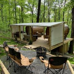 Canopy Treehouse - Glamp Design with Amazing Views, Wildwood, GA