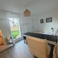 Studio lumineux jardin privatif Paris & Disney