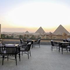 The Sacred Angle pyramids View