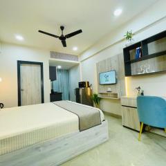 Cozy luxury room with balcony