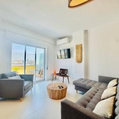 Doble Vista Faro, Terrace with View, AC & WiFi