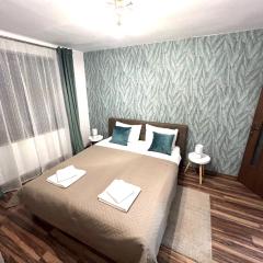 S-HOUSE Apartament spatios cu 2 dormitoare, curte, bucatarie, terasă și parcare privată aproape de Sibiu