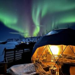 Eyja Mörk - Northern lights Dome with Private Bathroom and other facilities