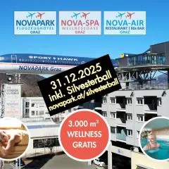 NOVAPARK Flugzeughotel Graz