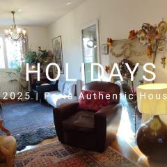 PARIS AUTHENTIC HOUSE Entier 1920's House, For Groups, Métro Line 7 station Porte d'Ivry