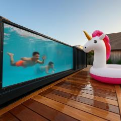 CHEZDAMDAM - la Villa du Thar - plage 300m piscine babyfoot arcade pingpong pétanque