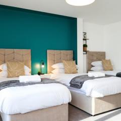 Syster Properties Modern Leicester Stay with Free Parking LE2 Area