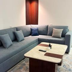 شقة راقية بغرفة نوم وصالة مريحة