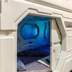 Kapselhotel nähe Hauptbahnhof Halle-Saale