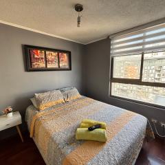 Departamento con estacionamiento santiago metro moneda