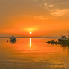 Elegantes & modernes Apartment NeLi mit Terrasse, 100m zum Hafen Röbel Müritz