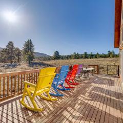 Mountain Home with Deck 1 Mi to Angel Fire Resort!