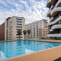Upscale 1BDR with Pool & Parking by LovelyStay
