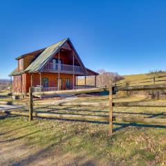 Decks and Panoramic Views Rustic Sparta Cabin