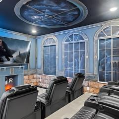 Mansão 9Q Paradiso Grande. Piscina, Sala de Jogos