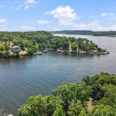 Pet Friendly A Frame w/ Private Dock & Great Lake Views