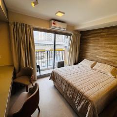 Studio alto padrão Berrini - Design e conforto