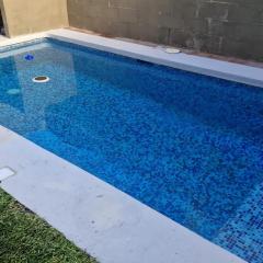 House with a private heated pool