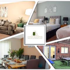 Syster Properties Quiet Leicester Stay with Free Parking LE3 Area Glen View