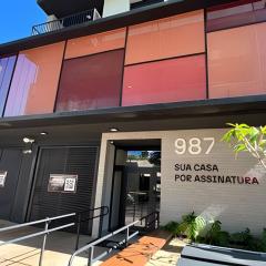 Aptos 1 ou 2 quartos no Centro com Piscina e Academia