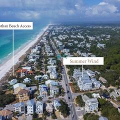 Summer Wind l Ocean Views, Steps to Beach, Private Pool and Jacuzzi, Golf Cart, Bikes, Ample Parking