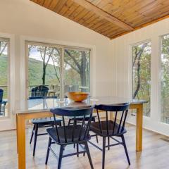 Serenitys Edge - Beautiful Views, Large Deck with TV and Fireplace + Big Canoe Community Access