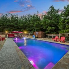 Pool + Hot Tub • Family Cabin with Games & Views