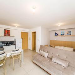 Studio Vibe 2206 com Piscina/academia/varanda