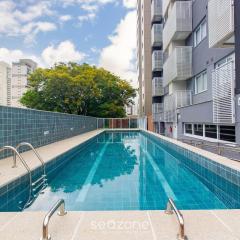 Sua estadia completa em prédio c/ piscina e academia na melhor localização de São Paulo - CARs