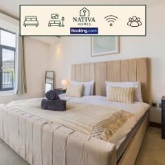 Spacious 2BR, 2BA Apt By Nativa Homes Short Lets & Serviced Accommodation Harrow With Fast WiFi, Kitchen