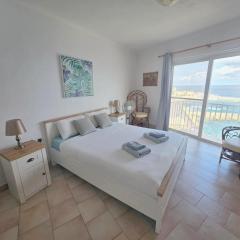 6th floor seafront apartment with open sea views