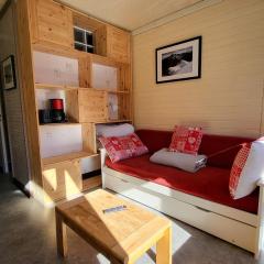 Studio Tignes Sud-Est avec Balcon et Vue Montagne - FR-1-449-187
