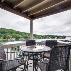 Osage Beach Condo Community Pool and Boat Dock