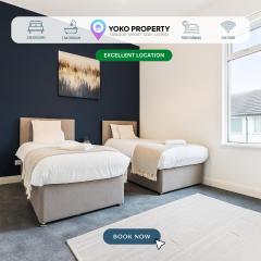 Herschell House - Central Location - Free Parking, Fast Wifi, SmartTV with Netflix - Perfect for Contractors, Families and Groups by Yoko Property