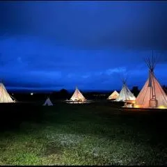 Serenity Meets Style: Original Tipi Glamping in Fort Washakie, WY