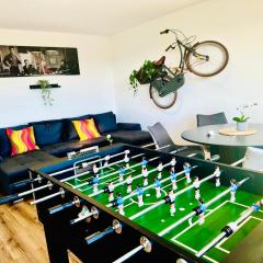 MOLA Apartments - Panoramablick, Balkon, 5 Pers, Bahnhofsnähe, Parkplatz