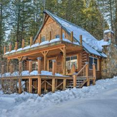 Alpine Adventures Cozy Log Cabin with Deck and Views!