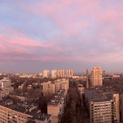 Видовая квартира у парка Победы