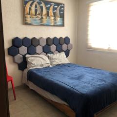 Room in a shared apartment full of peace