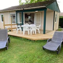 Mobil home avec terrasse à Gurmençon - API-1-52-612