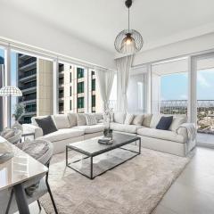 Burj Khalifa View From The Infinity Pool 2BR at Downtown Dubai