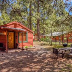 Rustic Adventure w Historic Log Cabin Forest Views 20 minutes from Flagstaff Now with Wi-Fi