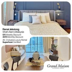The Jelutong Trio, Spacious 3-Bedroom Luxury Stay