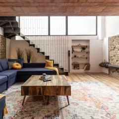 Industrial Loft Duplex -100sqm- near Antonplatz