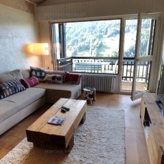 Bel appartement rénové pour 6 au Grand-Bornand, balcon exposé sud - FR-1-458-144